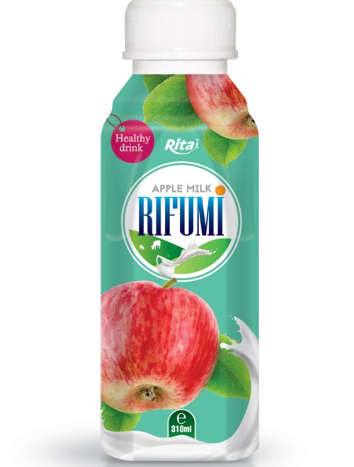 310ml PP bottle Apple Milk